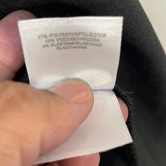 Anne Klein Classic Black Women's Blazer & Pants Set, Size Large/12 - Picture 11 of 17